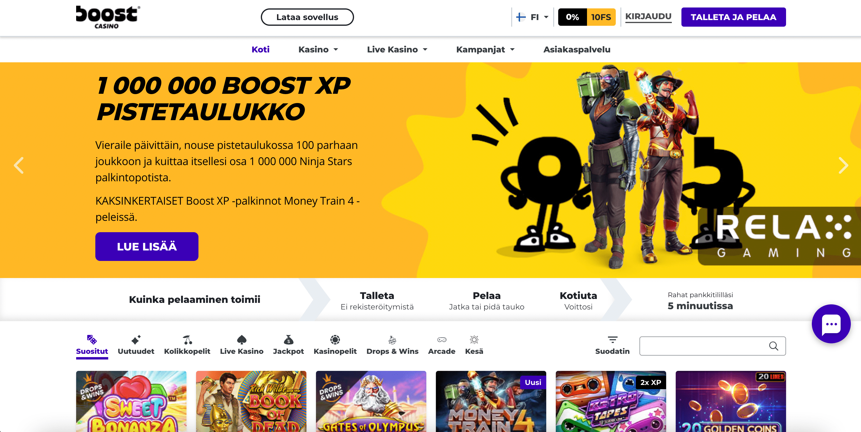 boost casino