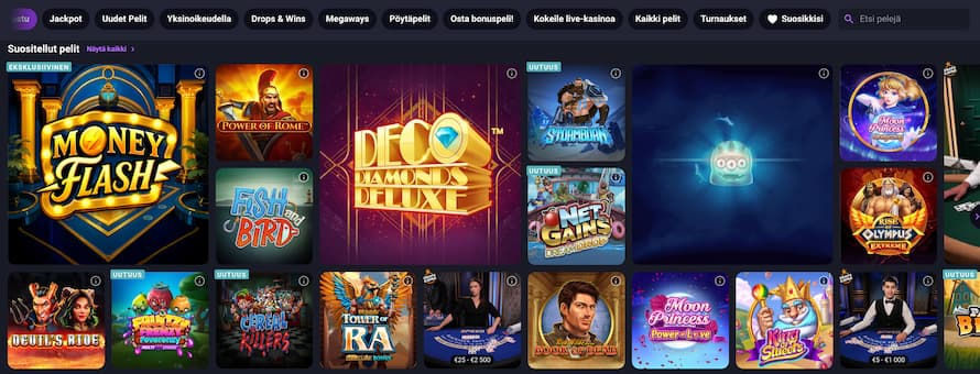Galaksino Casino kolikkopelit
