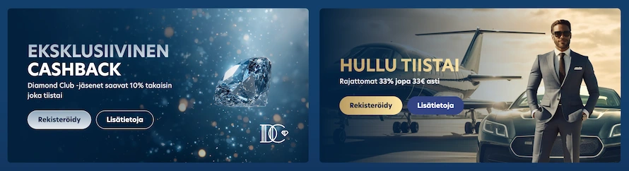 Lucky Dreams Casinon cashback ja talletusbonus