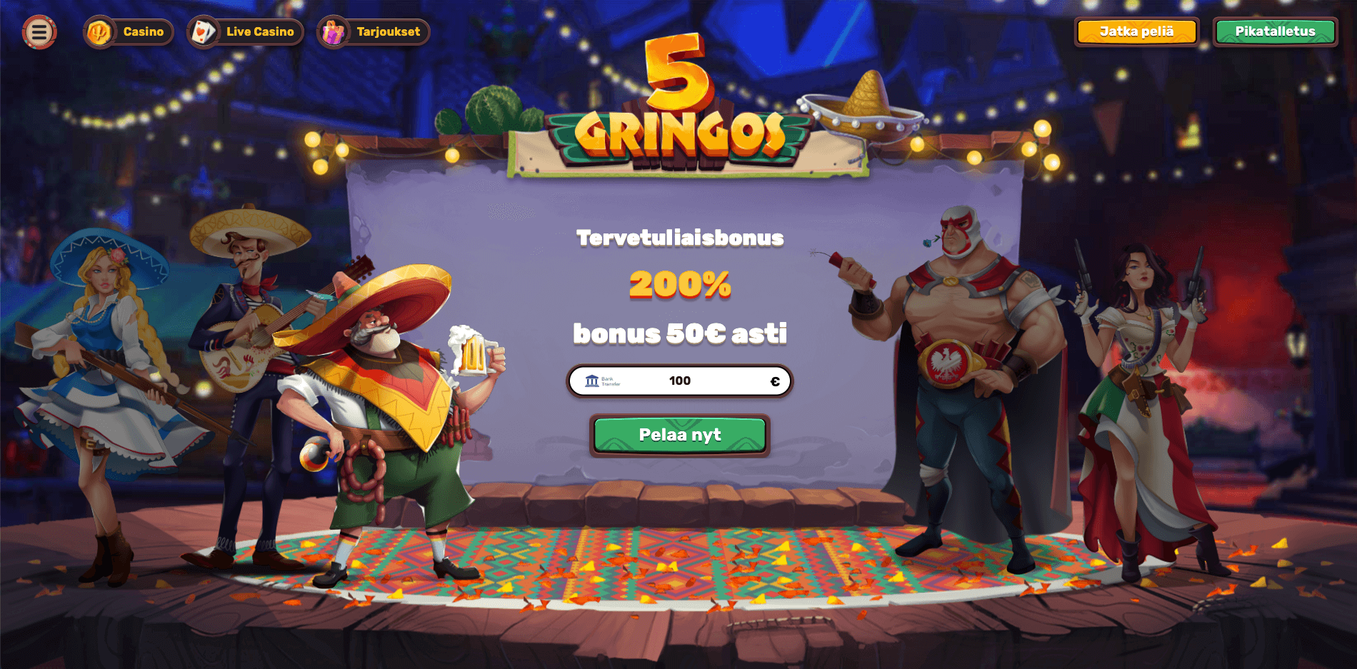 5Gringos Casino