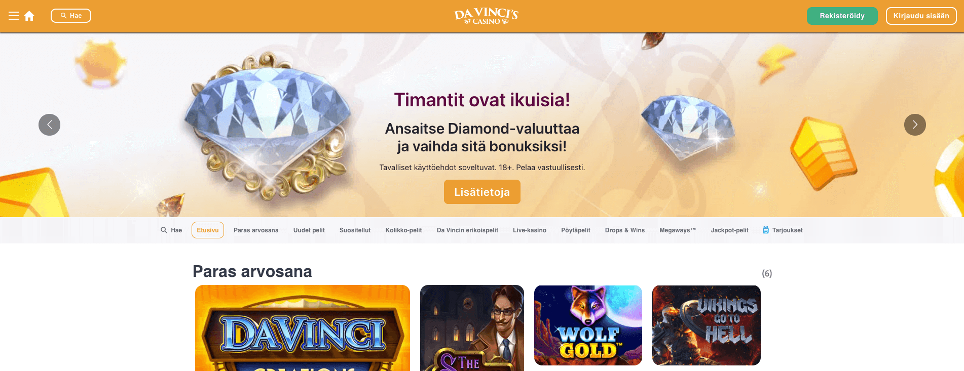 Da Vincis Casino