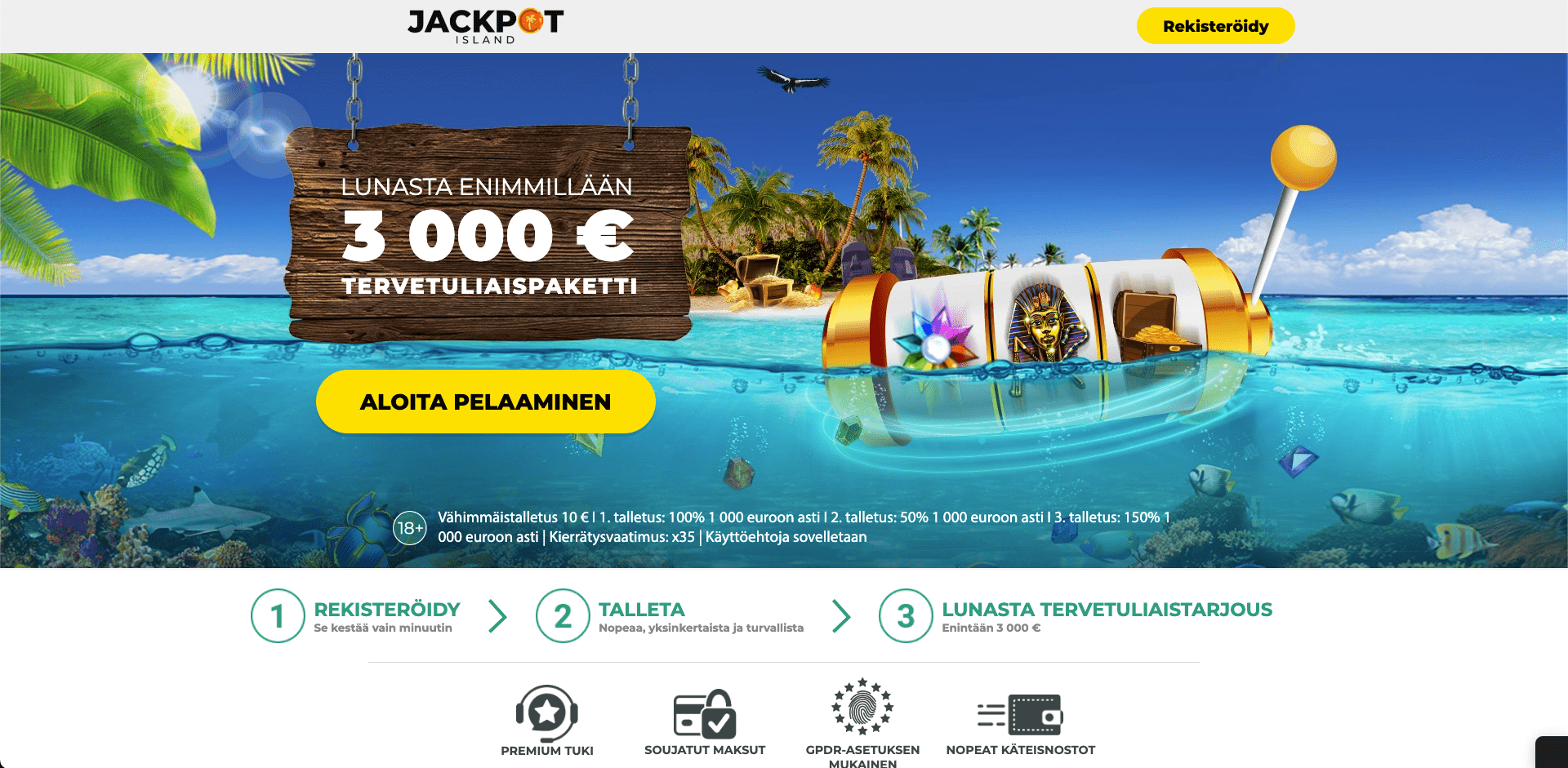 Jackpot Island Kasino