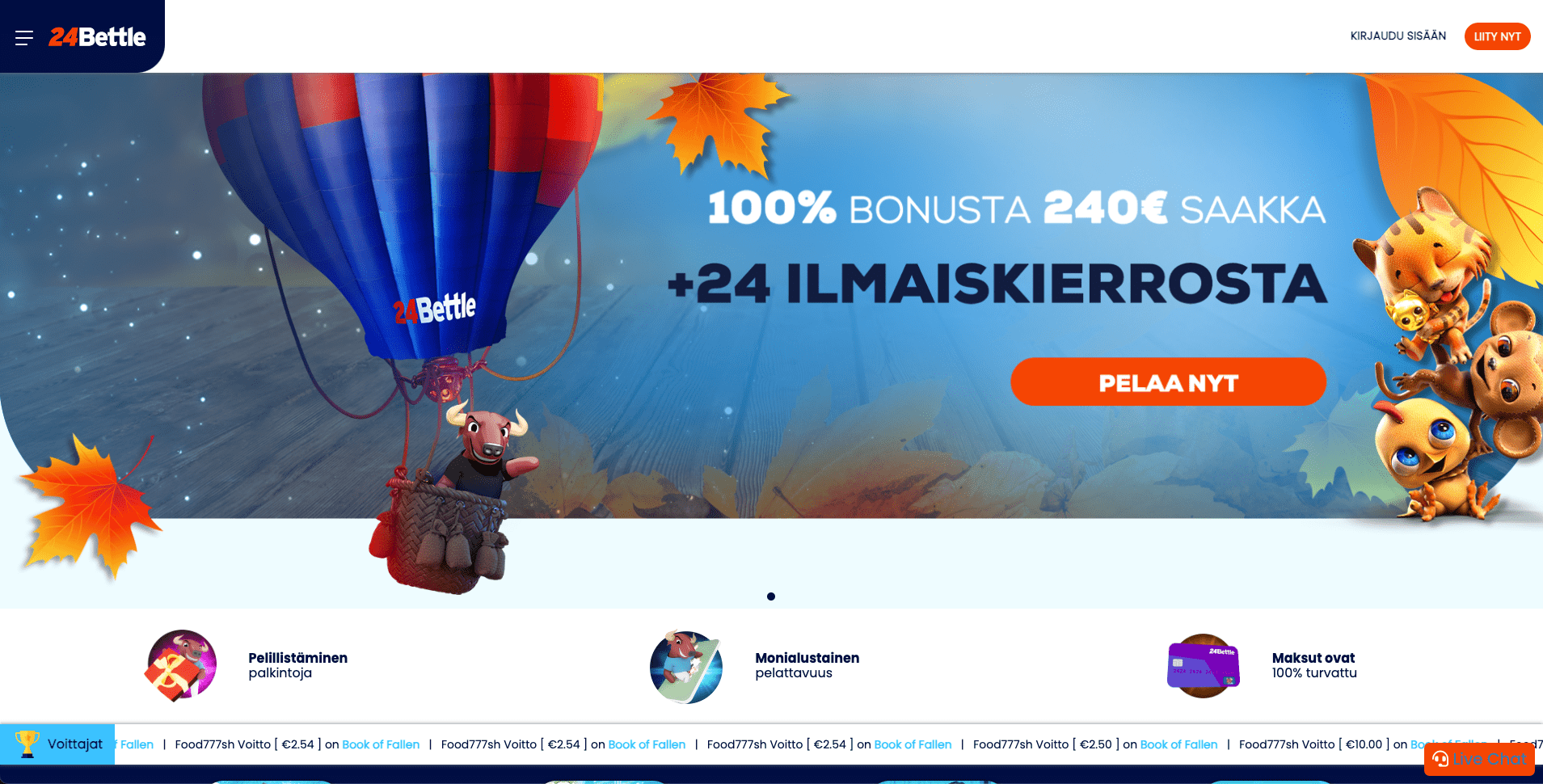 24bettle casino