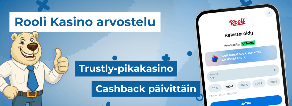 Rooli Kasino kokemuksia ja tietoa