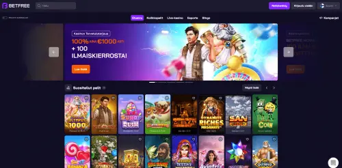 betfree casino