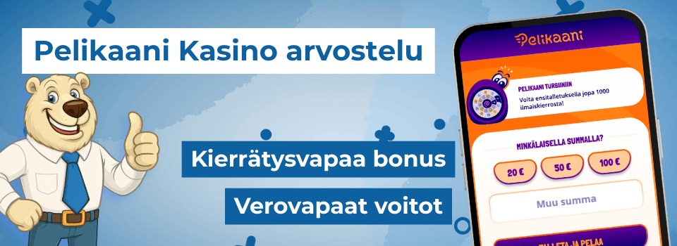 Pelikaani Kasinon tiedot ja kokemuksia
