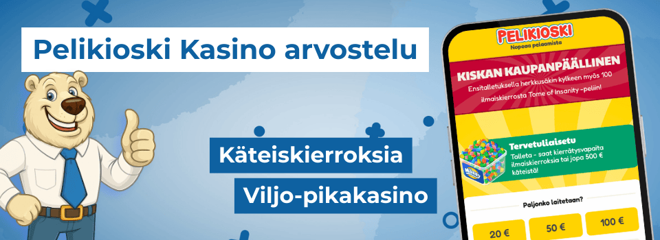 Pelikioski kasinoarvostelu ja kokemuksia