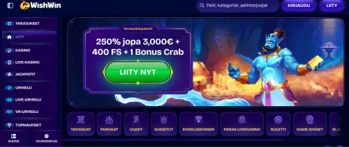 wishwin etusivu