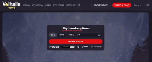 Valhalla Wins etusivu
