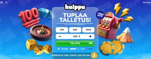Huippukasino bonus