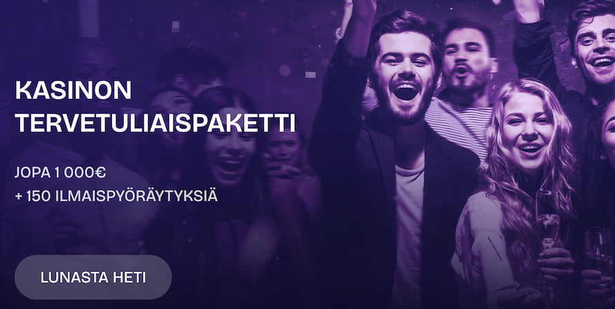LuckNation Casino bonus uusille pelaajille