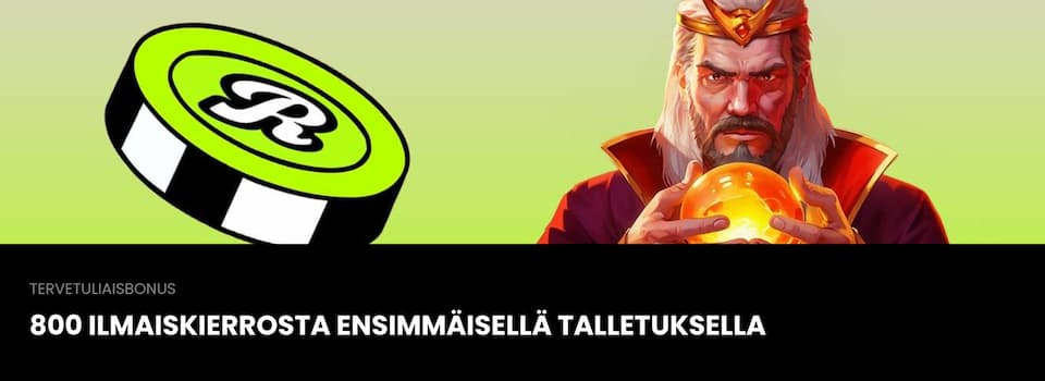 Rullat Kasino bonuspaketti