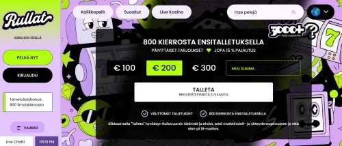 rullat kasinot etusivu