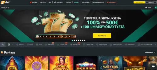 1Bet etusivu