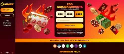 flamez casino etusivu