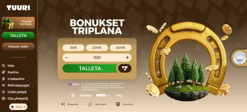 Tuuri Kasino etusivu