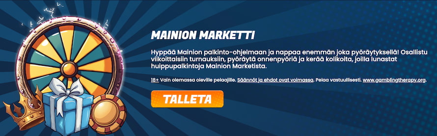 Mainio Kasinon palkinnot säännöllisille pelaajille