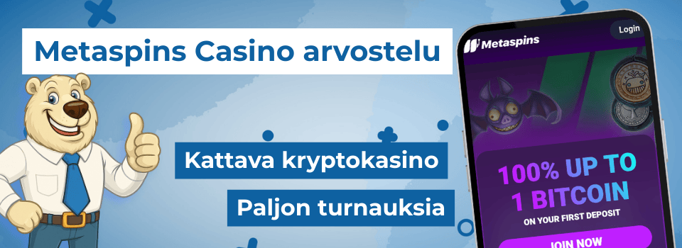 Metaspins Casino kokemuksia ja tietoja