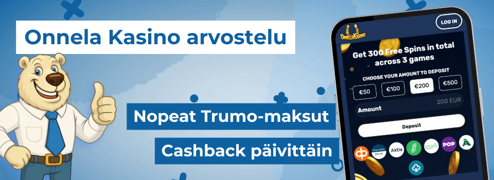 Onnela Kasino kokemuksia ja tietoja