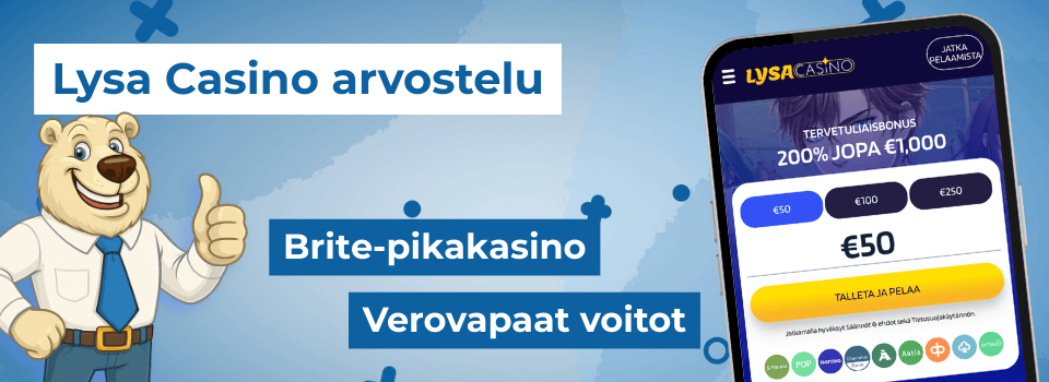 Lysa Casino kokemuksia ja hyödyllistä tietoa