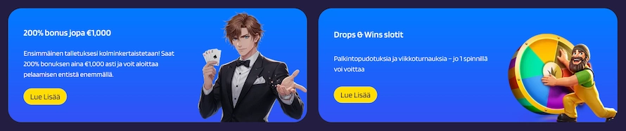 Lysa Casino tarjoaa tervetuliaisbonuksen lisäksi myös turnauksia.