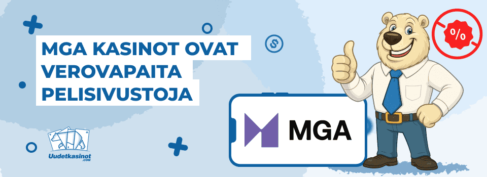 verovapaat MGA kasinot