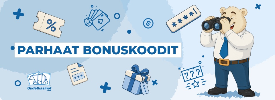 parhaat bonuskoodit nettikasinoille