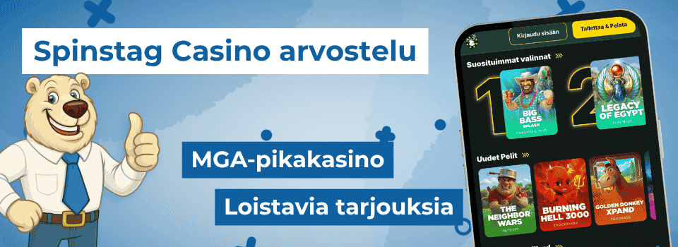 SpinStag on verovpaaa pikakasino erinomaisella bonuskattauksella
