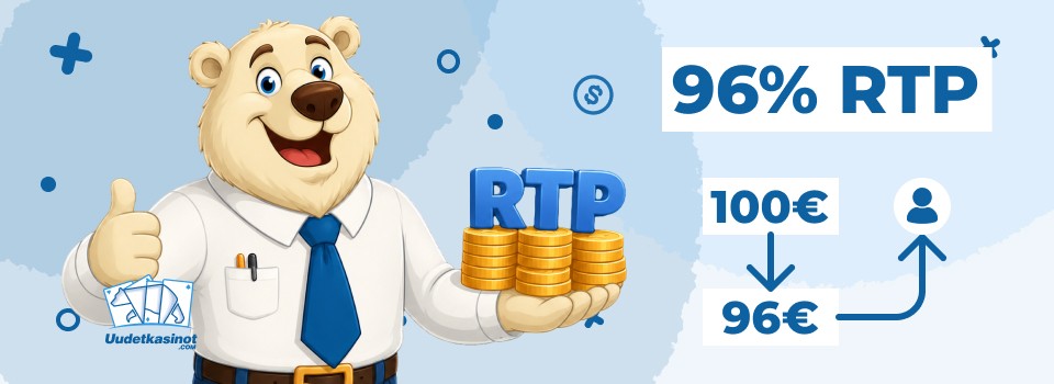 Rahapelien palautusprosentit netissä