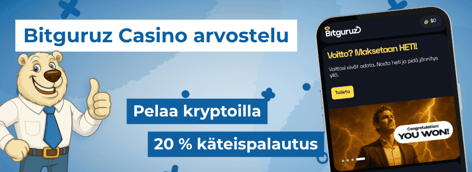 Bitguruz Casino on kryptokasino cashback-eduilla
