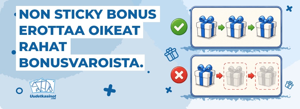 non sticky bonus
