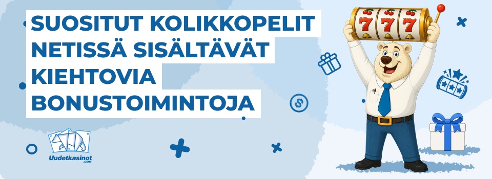suositut kolikkopelit netissä