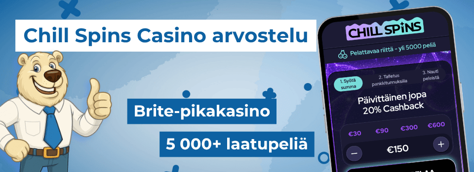 Chill Spins Casino on Brite Pay N Play -kasino