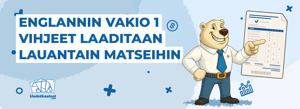 Englannin Vakio 1 vihjeet