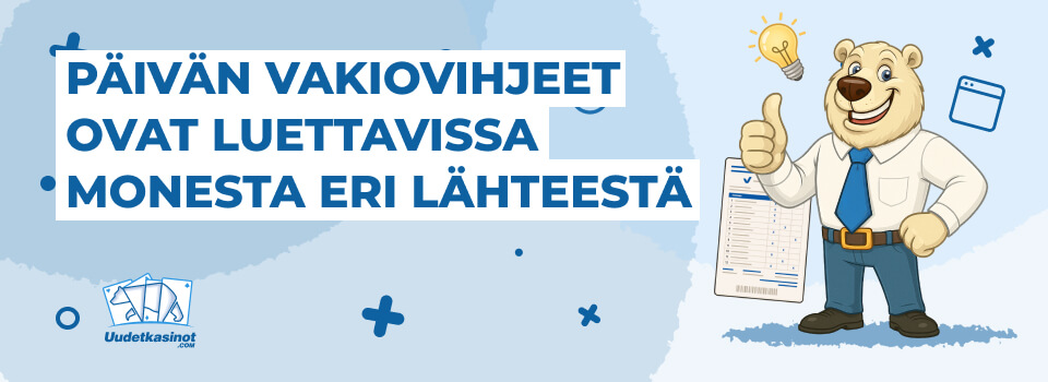 päivän vakiovihjeet