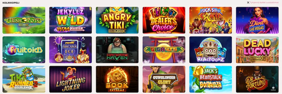 711 Casinolla tarjottavia kolikkopelejä