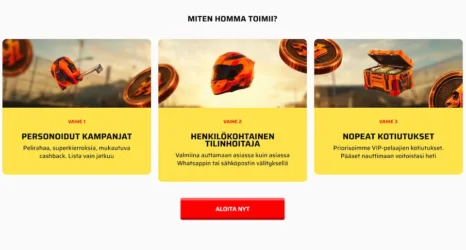 Hurjaa Casinon tarjoamia VIP-etuja