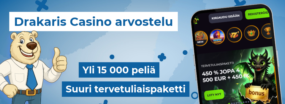 Drakaris Casinon bannerikuva