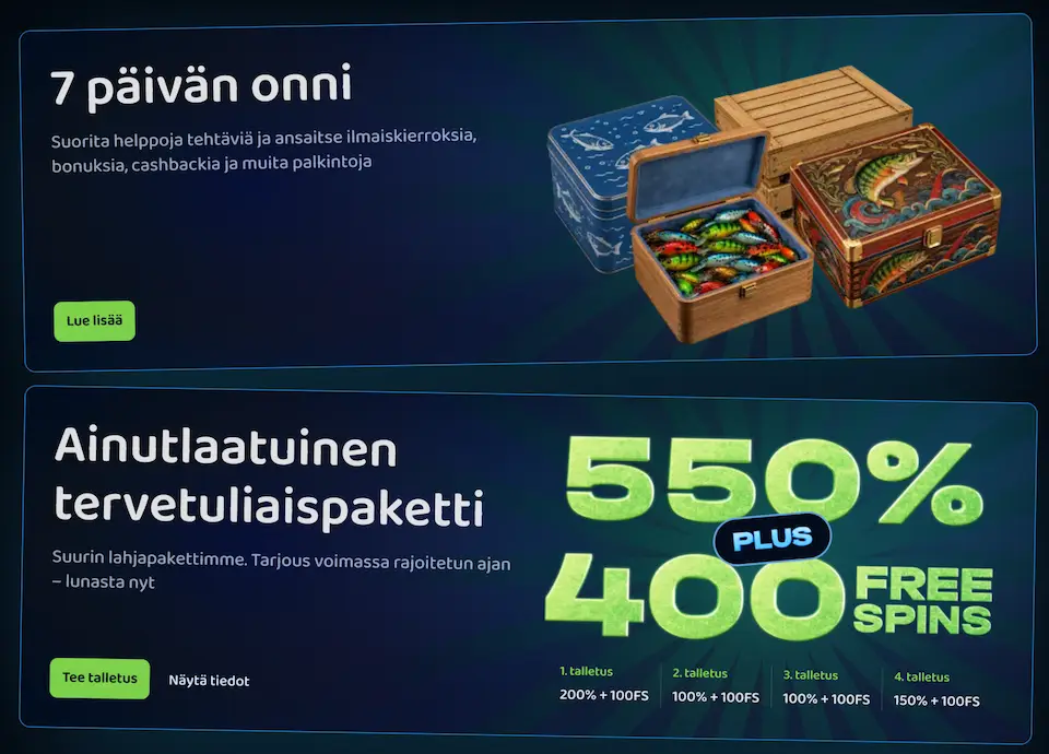 Pike Casinon tarjoukset ja kampanjat