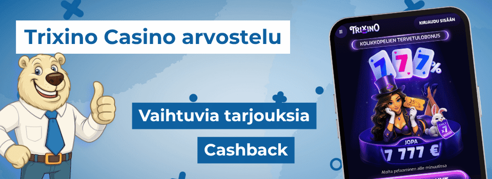 Trixino Casino kokemuksia ja tietoa pelaajille