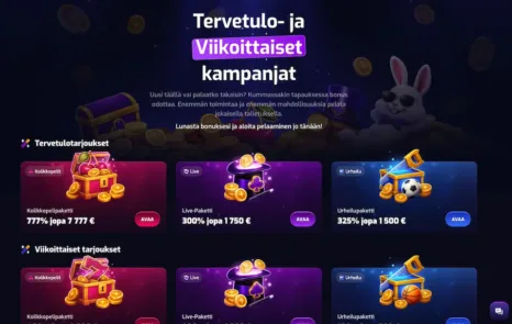 Trixino tarjoaa viikoittain kampanjoita ja etuja