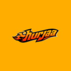 Logo image for Hurjaa hurjaa original logo orange background png logo